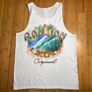 Ron Jon Surf Shop OKALANI Cozumel Island Men’s Graphic Mexico Tank Top|Size:L